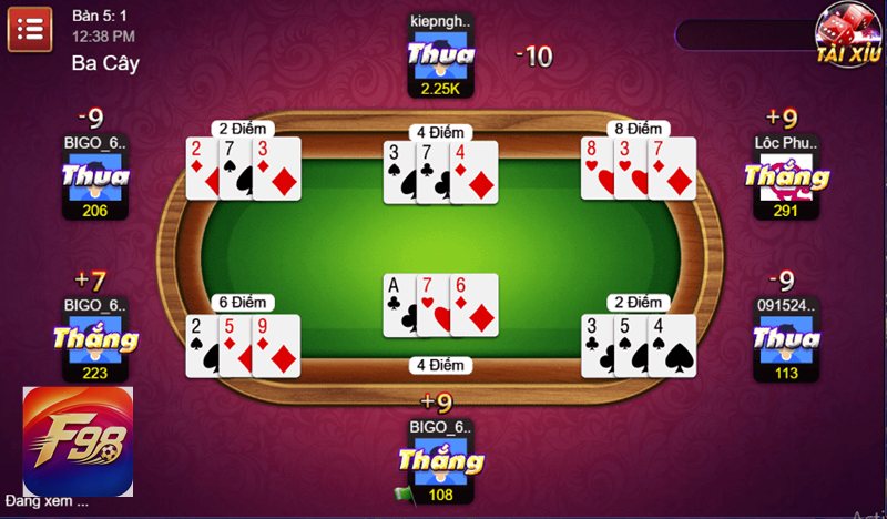 Game Bài F98 - Danh mục trò chơi phổ biến Game Bài F98 - Danh mục trò chơi phổ biến