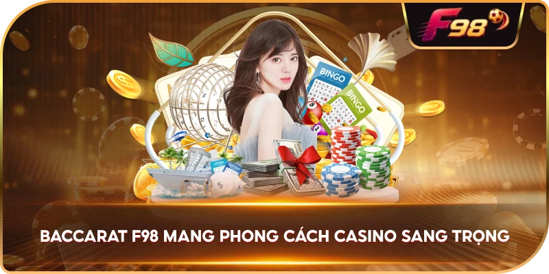 Baccarat F98 mang phong cách casino sang trọng